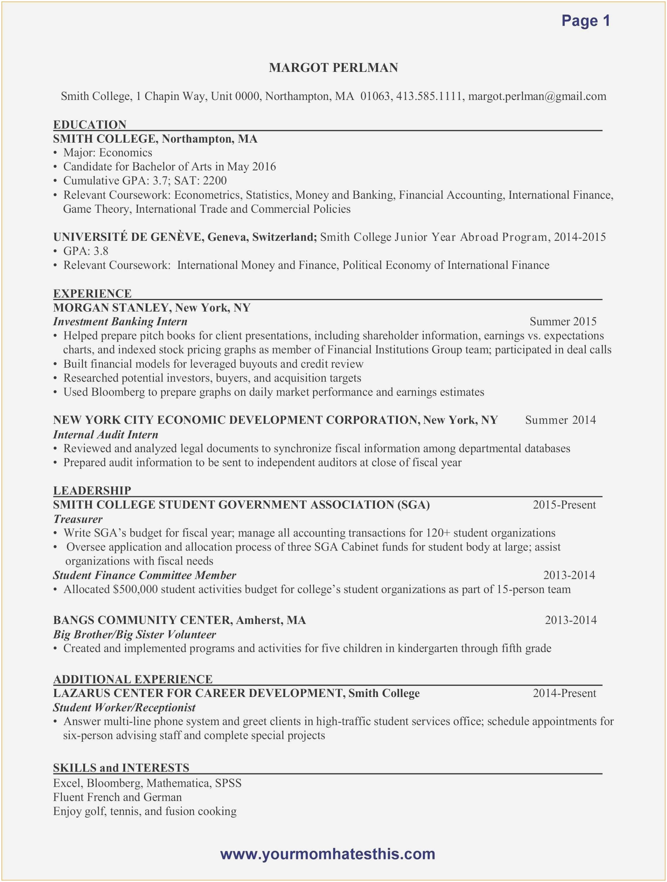 Resume Examples for Accounting Jobs Elegant Resume Samples Cpa Valid Accountant Resume Samples Job Resume