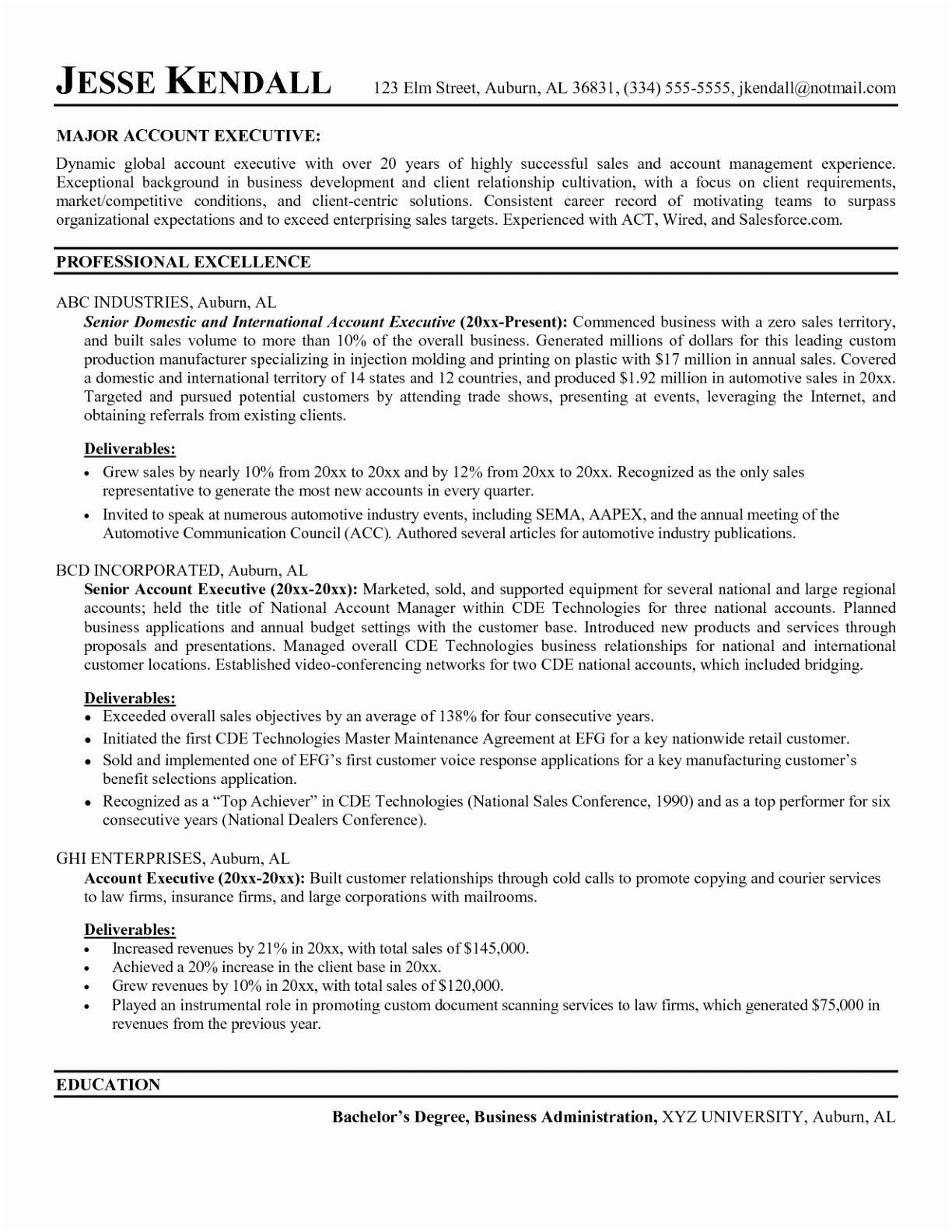 Resume for Sales Manager Sales Executive Resume Best Rsync Resume 0d Wallpapers 42