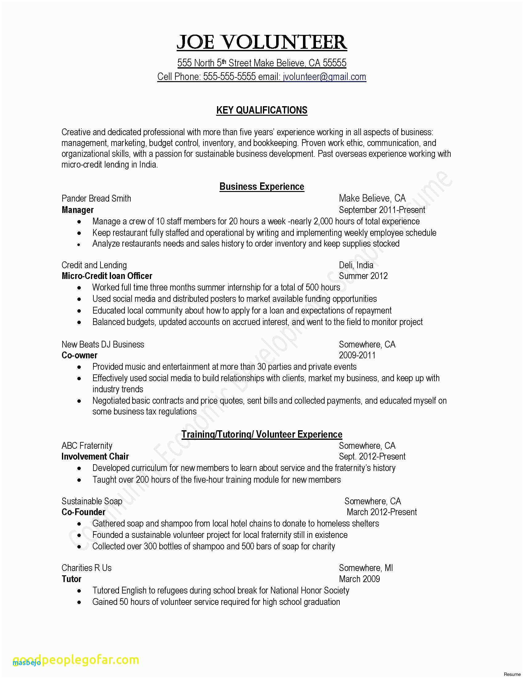 dance resume template