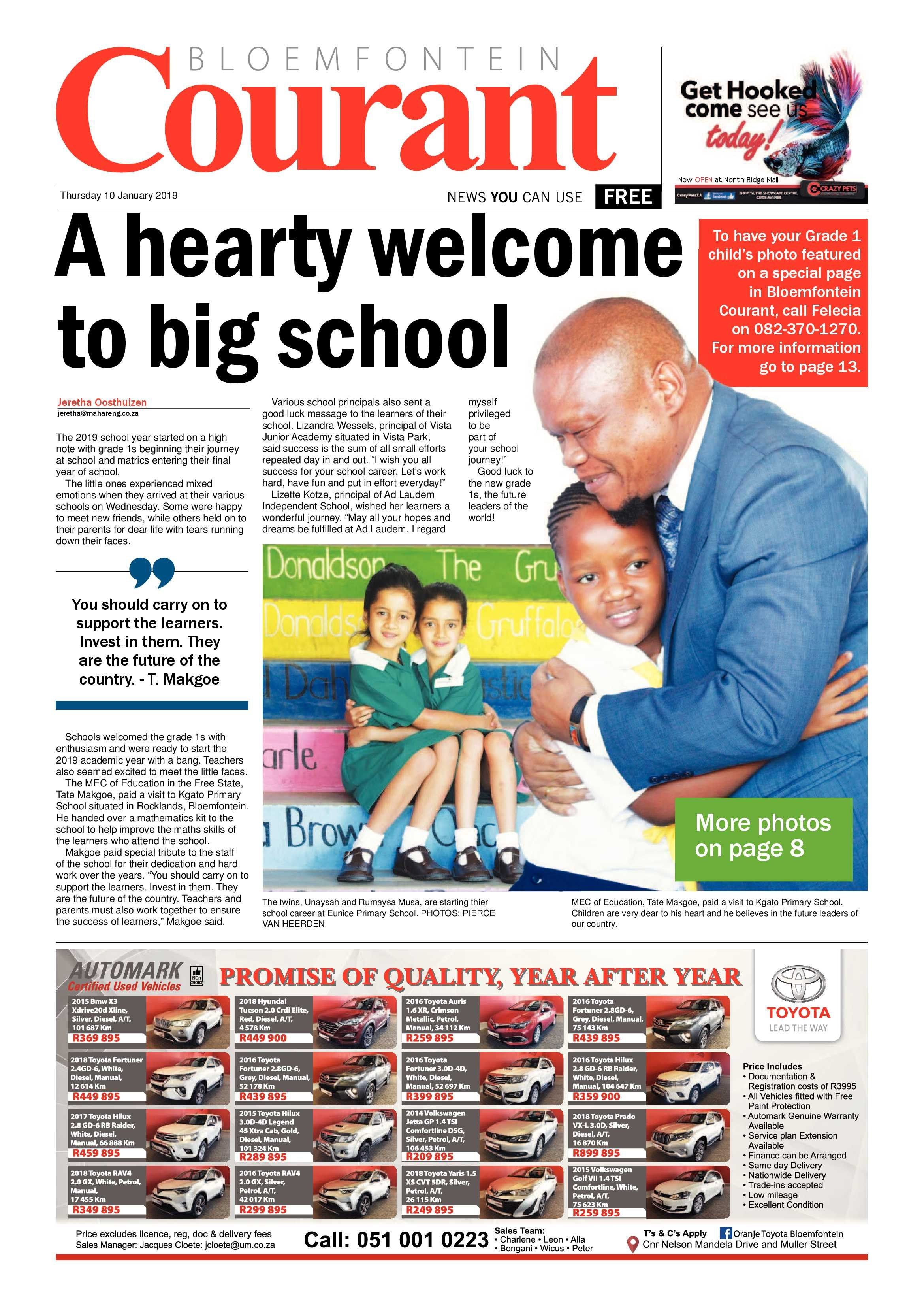 weekly magazines epaper publications archive bloemfontein courant of weekly magazines