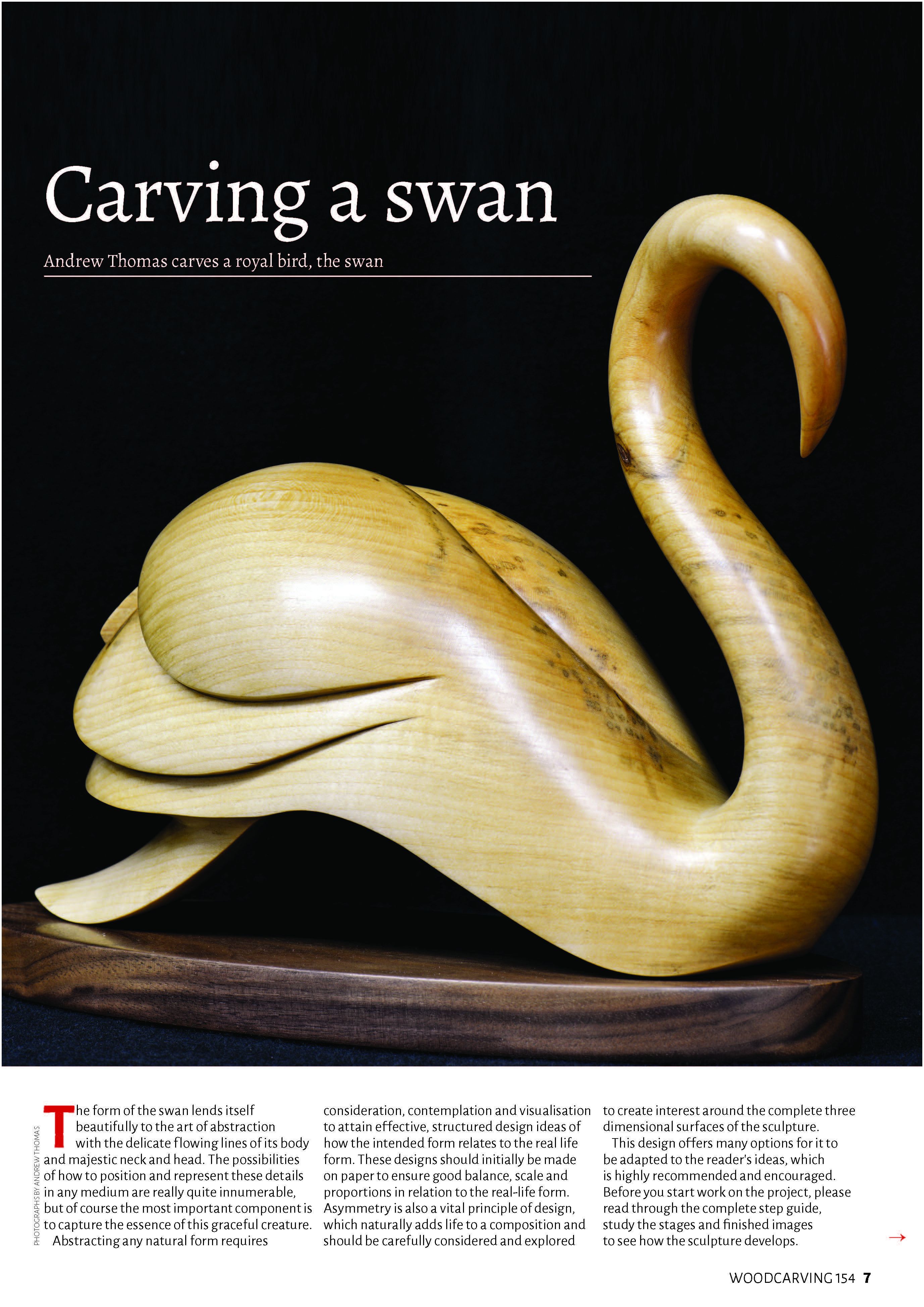 Carving Magazine Out Of Business Sculpture by andrew Thomas Woodcarving Magazine
